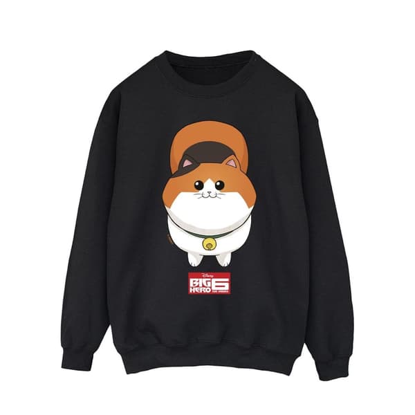 Disney Big Hero 6 Baymax Kitten Face-tröja för herrar