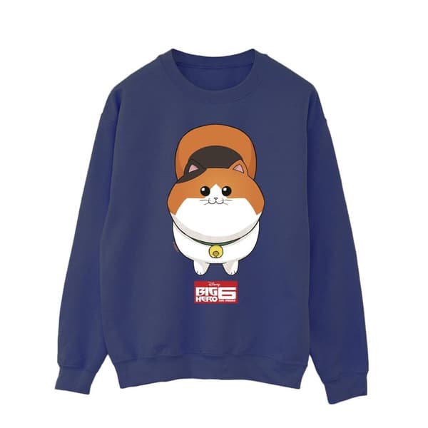 Disney Big Hero 6 Baymax Kitten Face-tröja för herrar