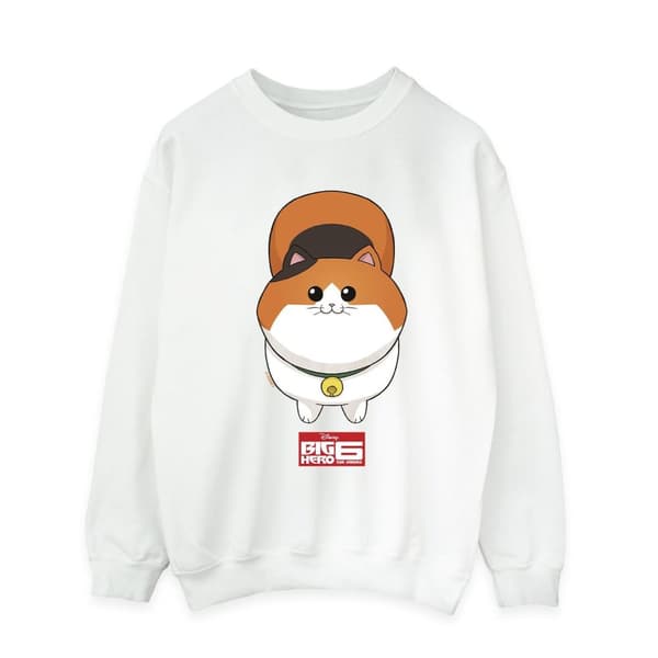 Disney Big Hero 6 Baymax Kitten Face-tröja för herrar