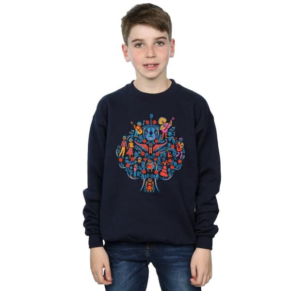 Disney Sweatshirt med Coco-trädmönster för pojkar