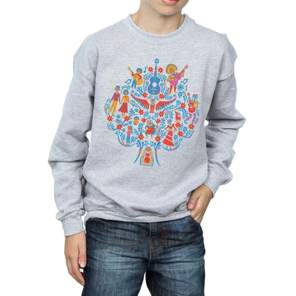 Disney Sweatshirt med Coco-trädmönster för pojkar