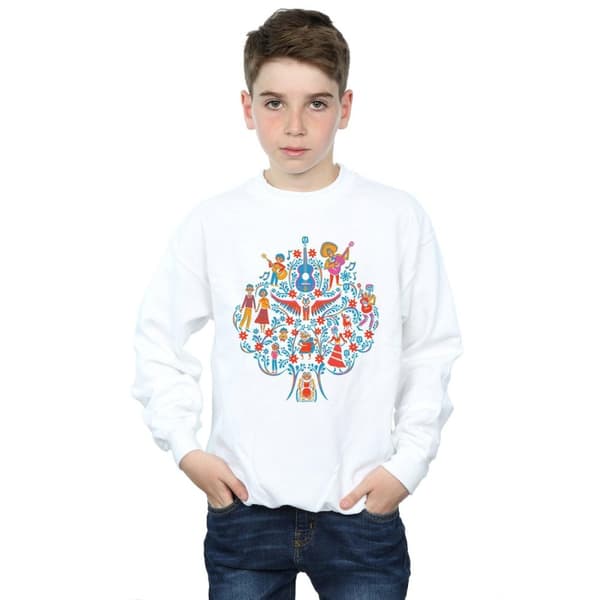 Disney Sweatshirt med Coco-trädmönster för pojkar
