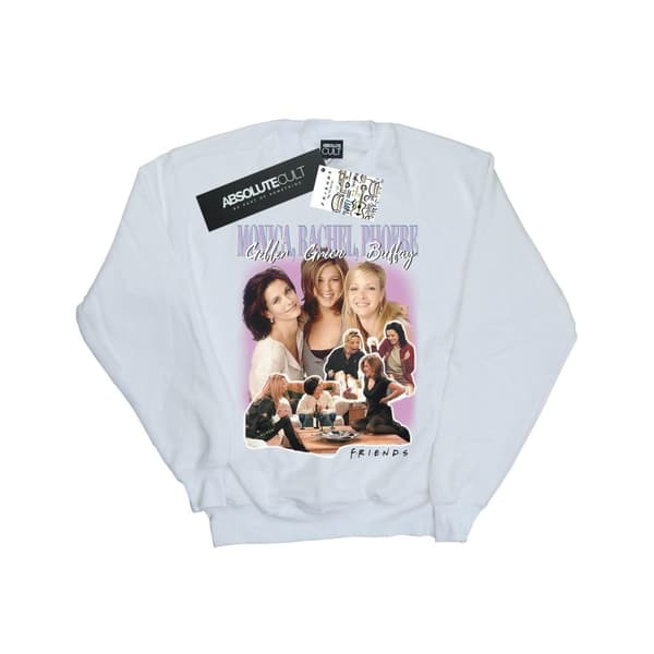 Friends Boys Geller Green Buffay Sweatshirt White 5-6 Years