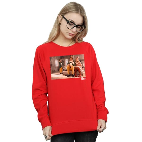 Elf Dam/kvinnor Family Shot - Sweatshirt