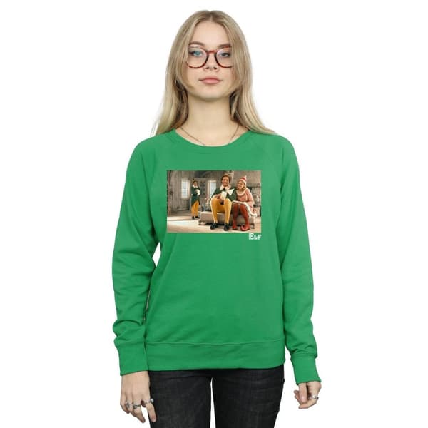 Elf Dam/kvinnor Family Shot - Sweatshirt