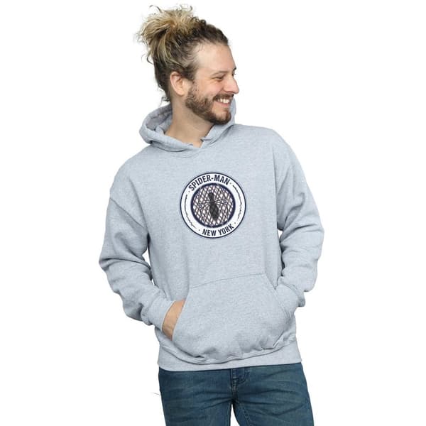 Marvel Mens Spider-Man New York 62 Hoodie