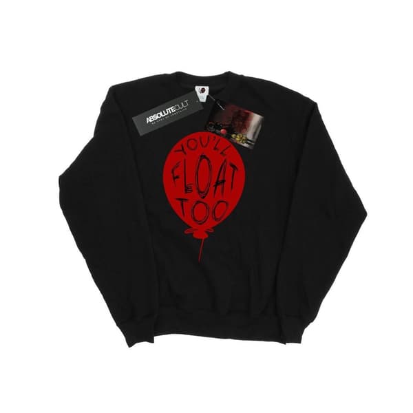 It Womens/Ladies Pennywise You´ll Float Too Sweatshirt