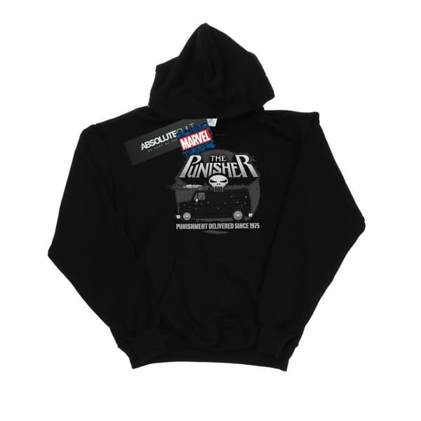 Marvel Mens The Punisher Battle Van Hoodie