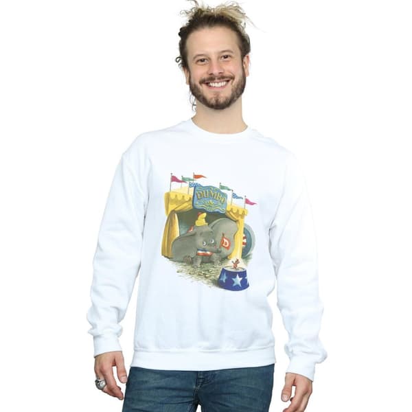 Disney Mens Dumbo Circus Sweatshirt