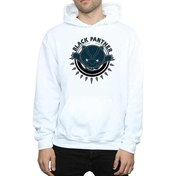 Marvel Mens Kawaii Black Panther Pounce Hoodie