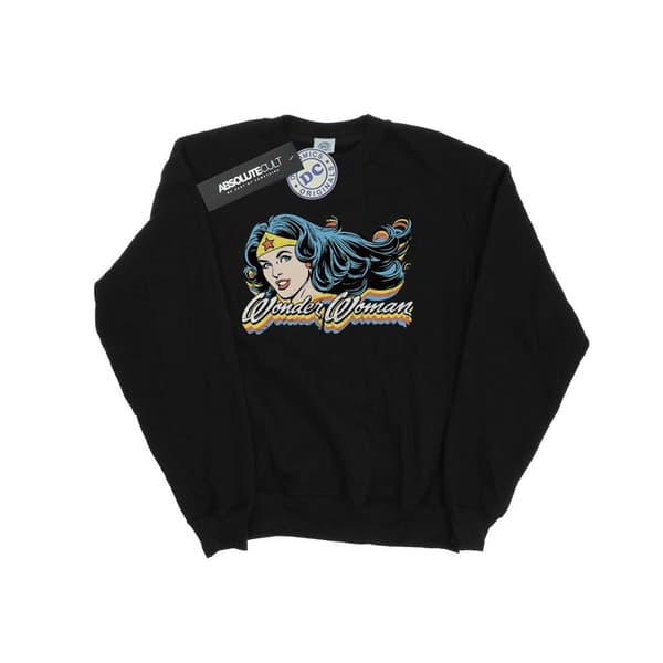 DC Comics Boys Wonder Woman Smile Sweatshirt