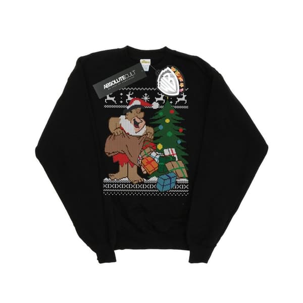The Flintstones Girls Christmas Fair Isle Sweatshirt