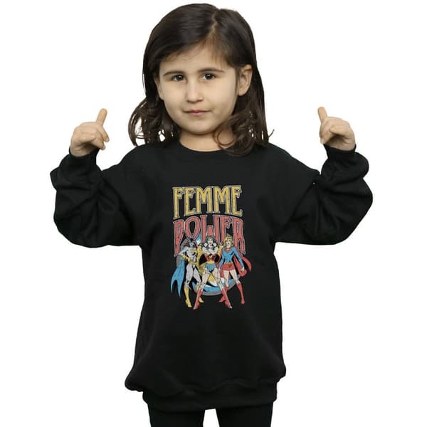 DC Comics Girls Wonder Woman Femme Power Sweatshirt
