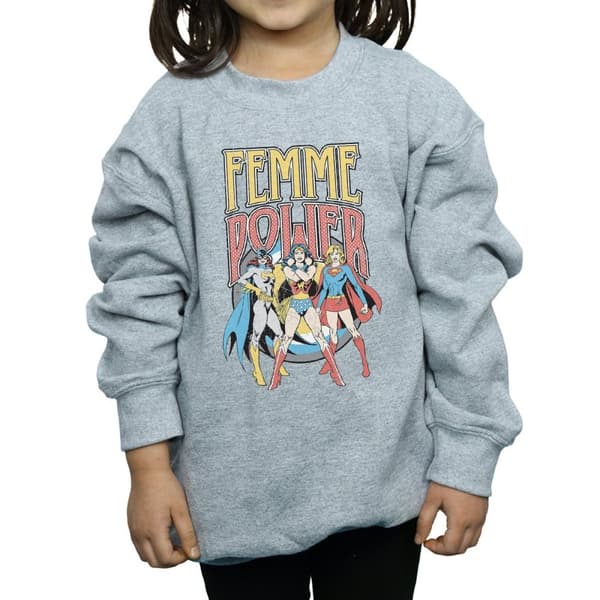 DC Comics Girls Wonder Woman Femme Power Sweatshirt