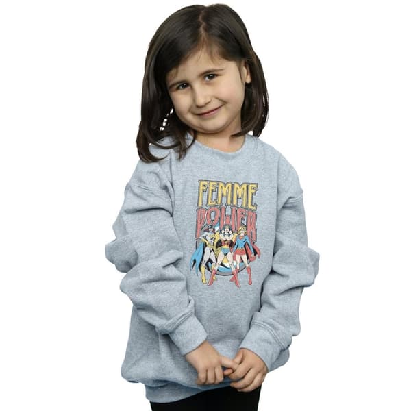 DC Comics Girls Wonder Woman Femme Power Sweatshirt