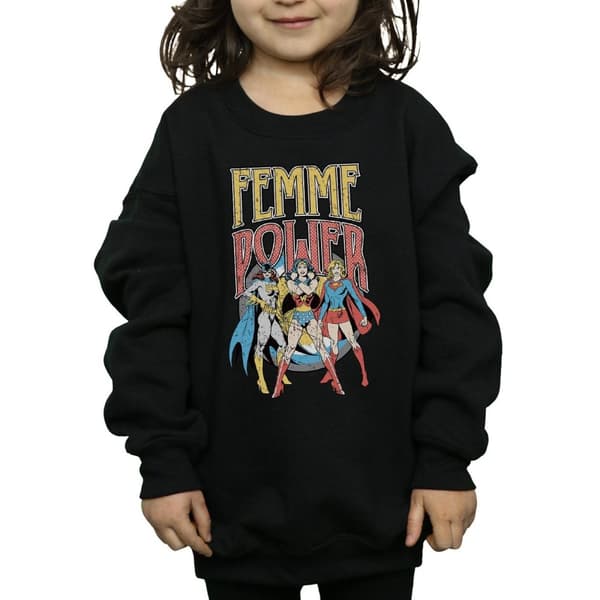 DC Comics Girls Wonder Woman Femme Power Sweatshirt