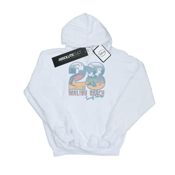 Disney Mens Mickey Mouse Surf Shop Hoodie