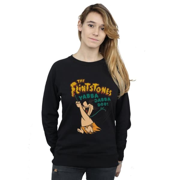 The Flintstones Dam/Tjej Fred Yabba Dabba Doo Sweatshirt