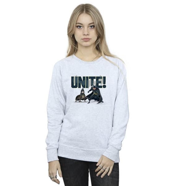 DC Comics Womens/Ladies DC Comics DC League Of Super-Pets Unite Pair Sweatshirt
