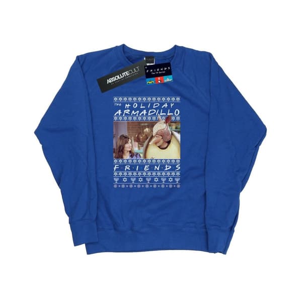 Friends Womens/Ladies Fair Isle Holiday Armadillo Sweatshirt