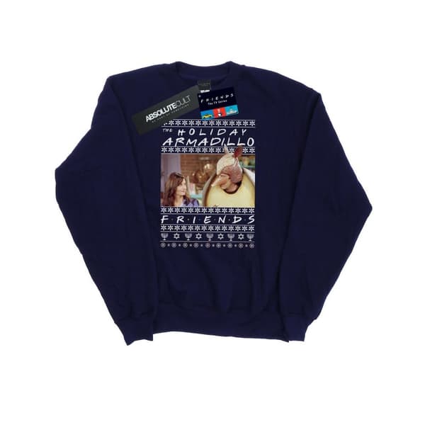 Friends Womens/Ladies Fair Isle Holiday Armadillo Sweatshirt