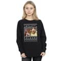 Miniatyrbilde 2 av 3: Friends Womens/Ladies Fair Isle Holiday Armadillo Sweatshirt