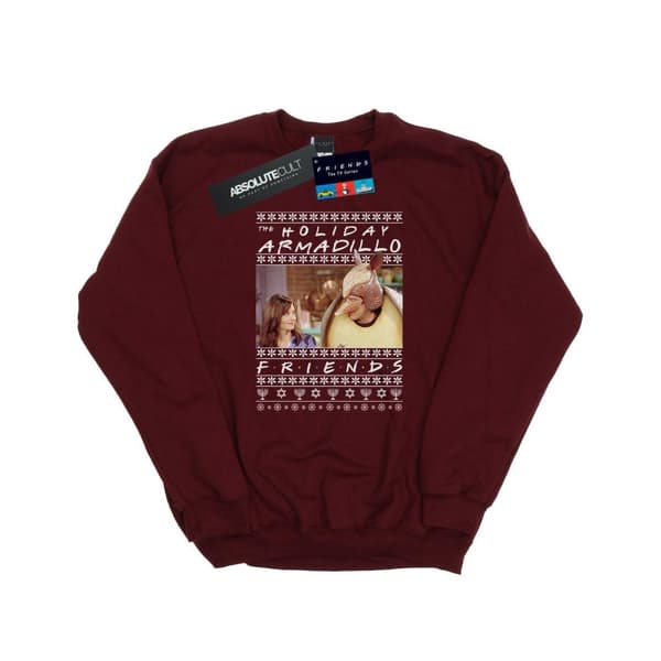 Friends Womens/Ladies Fair Isle Holiday Armadillo Sweatshirt
