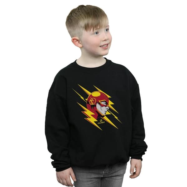 DC Comics Boys The Flash Lightning Portrait Sweatshirt