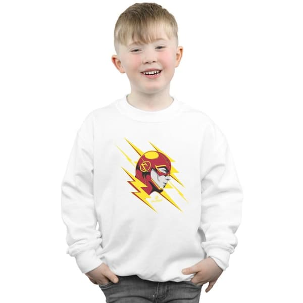 DC Comics Boys The Flash Lightning Portrait Sweatshirt