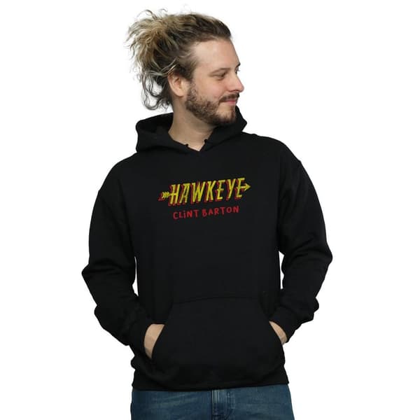 Marvel Mens Hawkeye AKA Clint Barton Hoodie