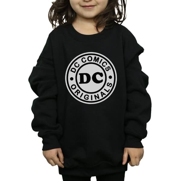 DC Comics Girls DC Originals Logo Sweatshirt