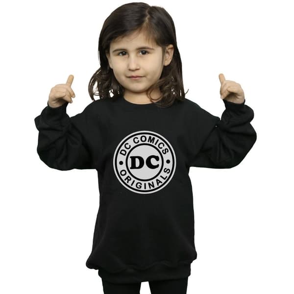 DC Comics Girls DC Originals Logo Sweatshirt