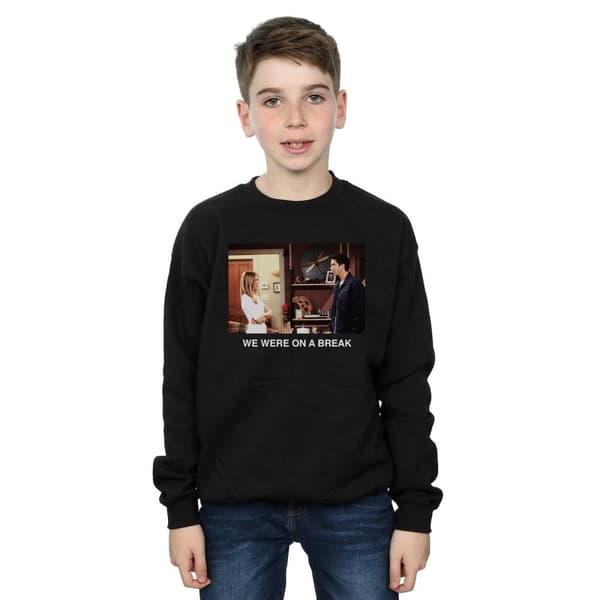 Friends Boys We Were On A Break Photo Sweatshirt