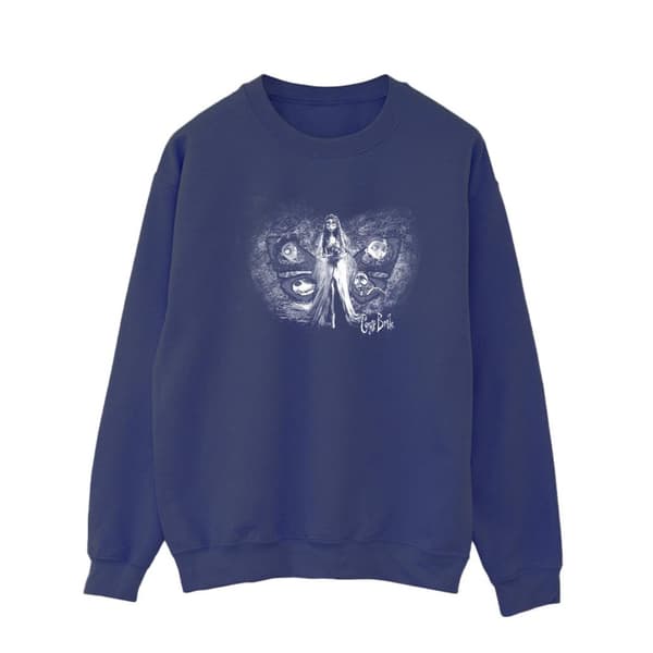 Corpse Bride Mens Emily Butterfly Sweatshirt