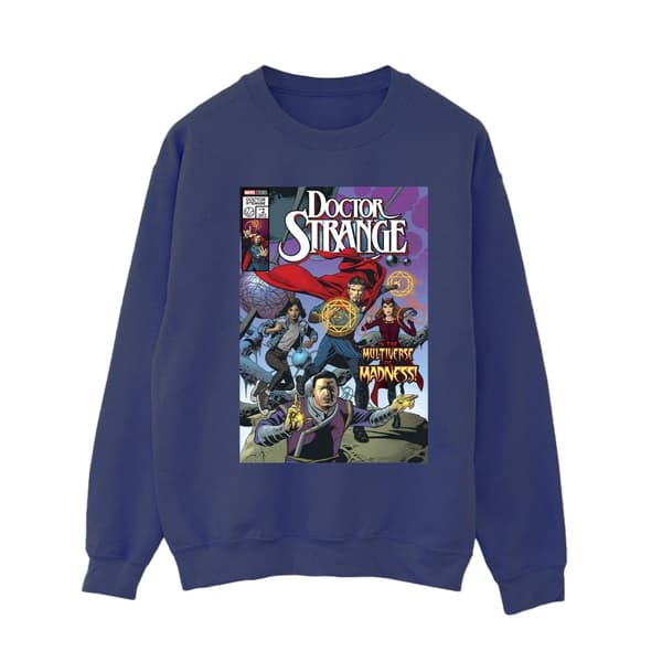 Marvel Womens/Ladies Doctor Strange Comic Circles Sweatshirt