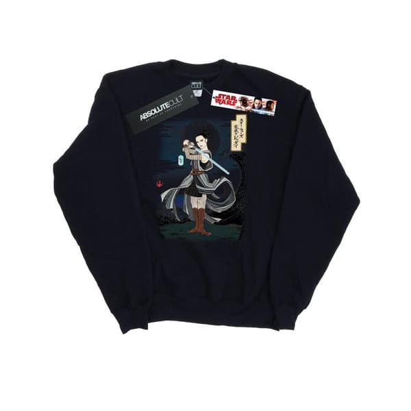 Star Wars Womens/Ladies The Last Jedi Japanese Rey Sweatshirt