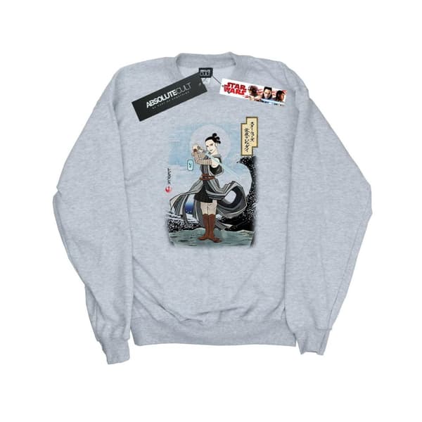 Star Wars Womens/Ladies The Last Jedi Japanese Rey Sweatshirt