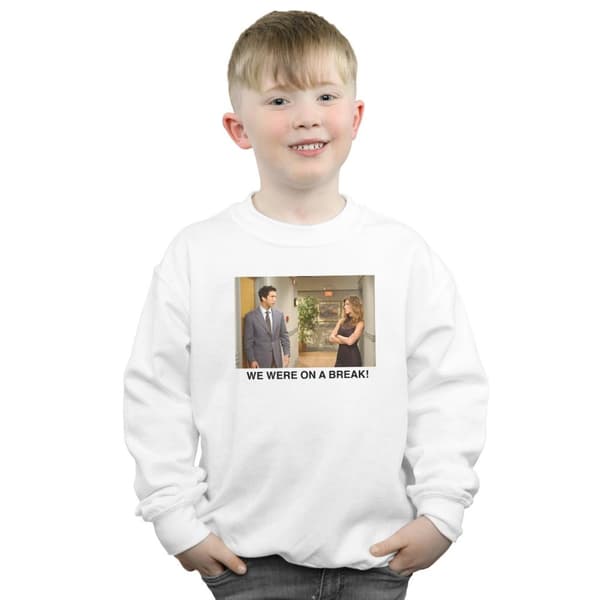 Friends Boys We Were On A Break Hallway Sweatshirt