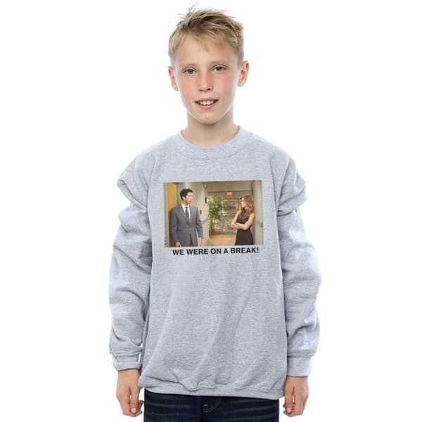 Friends Boys We Were On A Break Hallway Sweatshirt