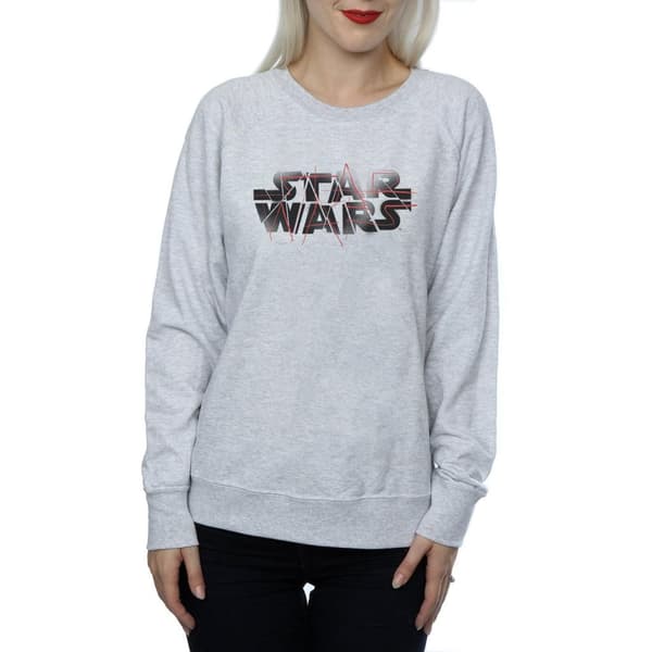 Star Wars Womens/Ladies The Last Jedi Spray Logo Sweatshirt