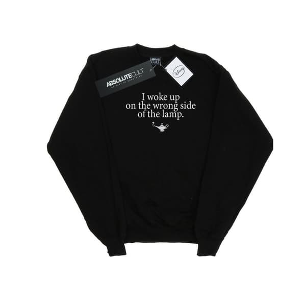 Disney Mens Aladdin Wrong Side Of The Lamp Sweatshirt