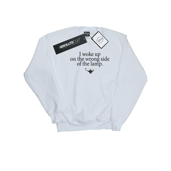 Disney Mens Aladdin Wrong Side Of The Lamp Sweatshirt