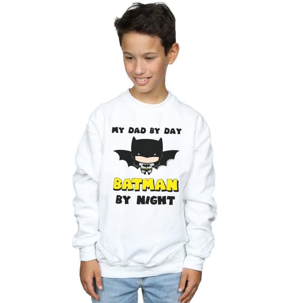 DC Comics Pojkar Batman Dad By Day Sweatshirt