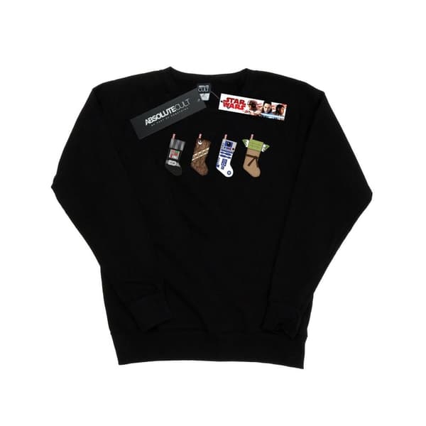 Star Wars Womens/Ladies Christmas Stockings Sweatshirt