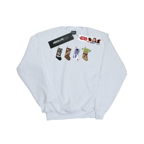 Star Wars Womens/Ladies Christmas Stockings Sweatshirt