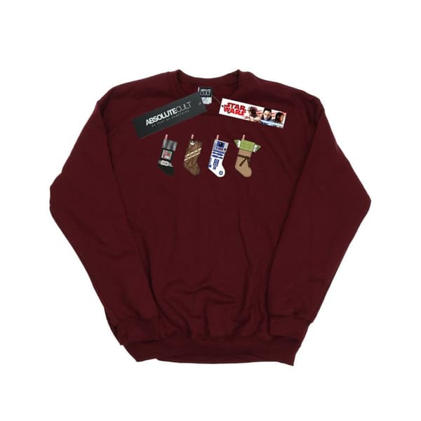 Star Wars Womens/Ladies Christmas Stockings Sweatshirt