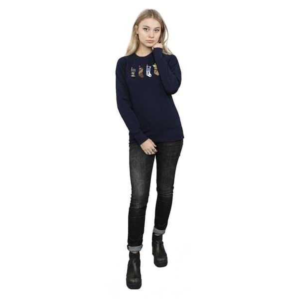 Star Wars Womens/Ladies Christmas Stockings Sweatshirt