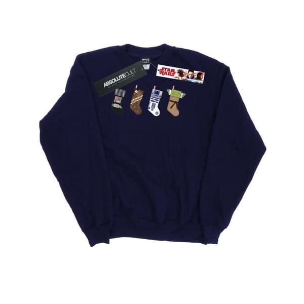 Star Wars Womens/Ladies Christmas Stockings Sweatshirt