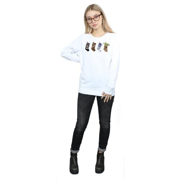 Star Wars Womens/Ladies Christmas Stockings Sweatshirt