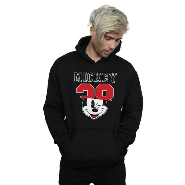 Disney Mens Mickey Mouse Split 28 Hoodie